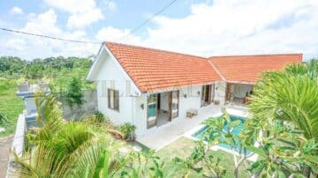 Villa 2 Bedroom Newly Built Villa for sale leasehold in North Canggu