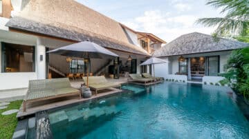 Vila mewah di lokasi utama Pererenan di Bali