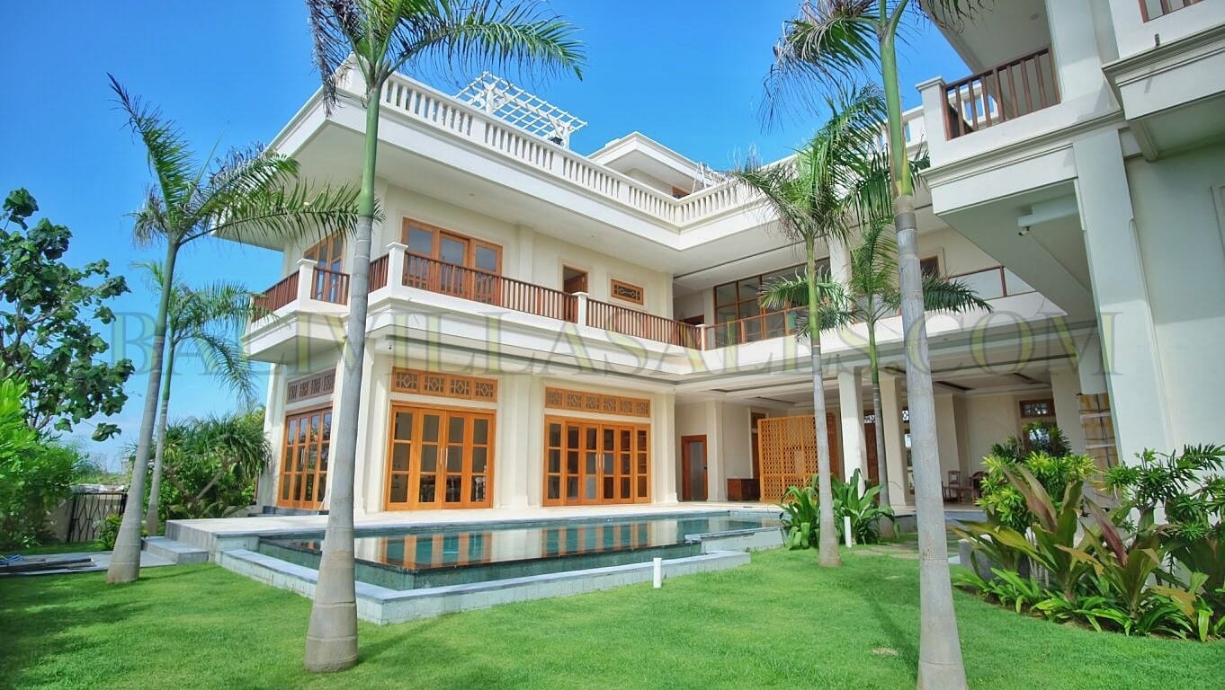 Brand new 7 bedroom villa in Sanur with unblocked ocean view