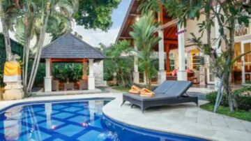 3 bedroom villa in Sanur for sale leasehold – Beach-side area