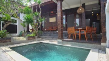 2 bedroom Villa in Canggu with rice field view