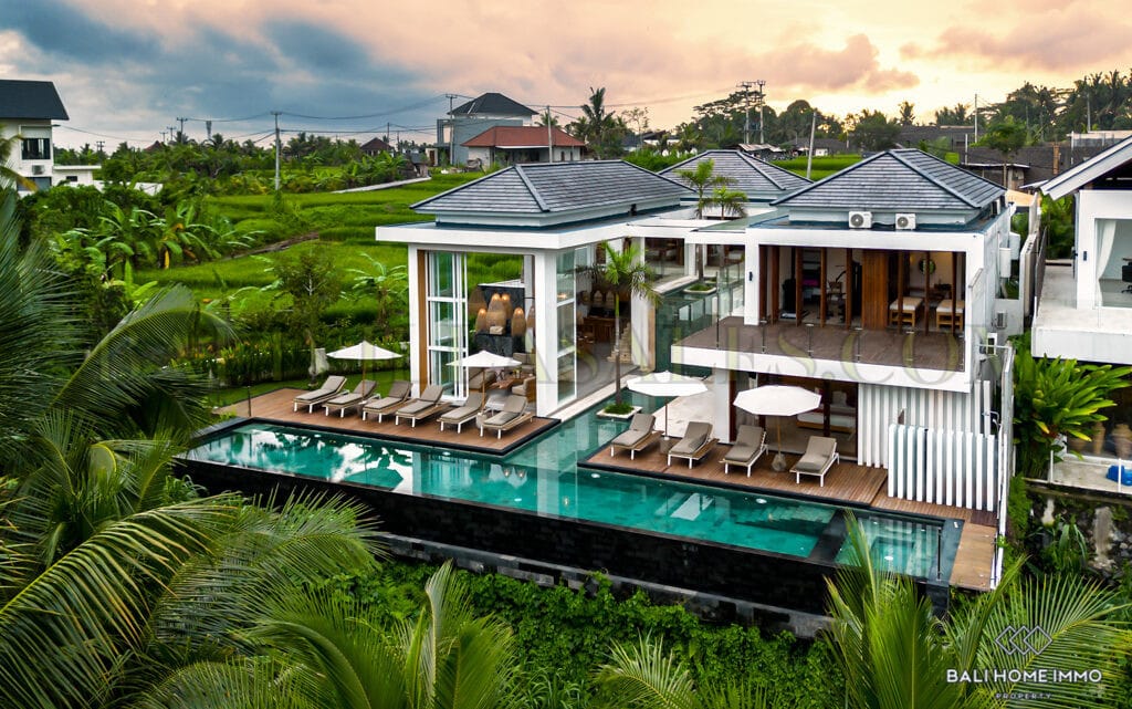 Villa de luxe 6BR à Ubud avec vue sur la jungle