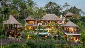 Luksusowy widok na dżunglę 6 BR Villa Tegalalang niesamowity widok