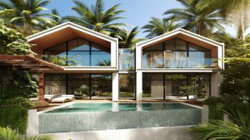 Új projekt! luxus 2 hálószobás villák Ubudban