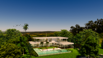 Villa di lusso in collina 4BR con la più grande piscina privata a Ubud | Vista spettacolare