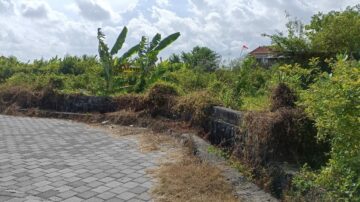 Land with Walking Distance to Rice Fields in Sanur West Side for Leasehold