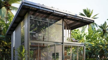 SOBRE PLAN | Villa moderna con dormitorios en los árboles en Ubud: una fusión de lujo y naturaleza