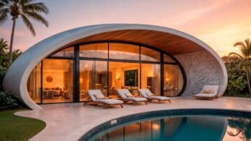 AUS PLAN | Futuristische Luxusvilla mit 1 Schlafzimmer in Siangan, Gianyar – Umweltfreundliches Gemeinschaftsleben