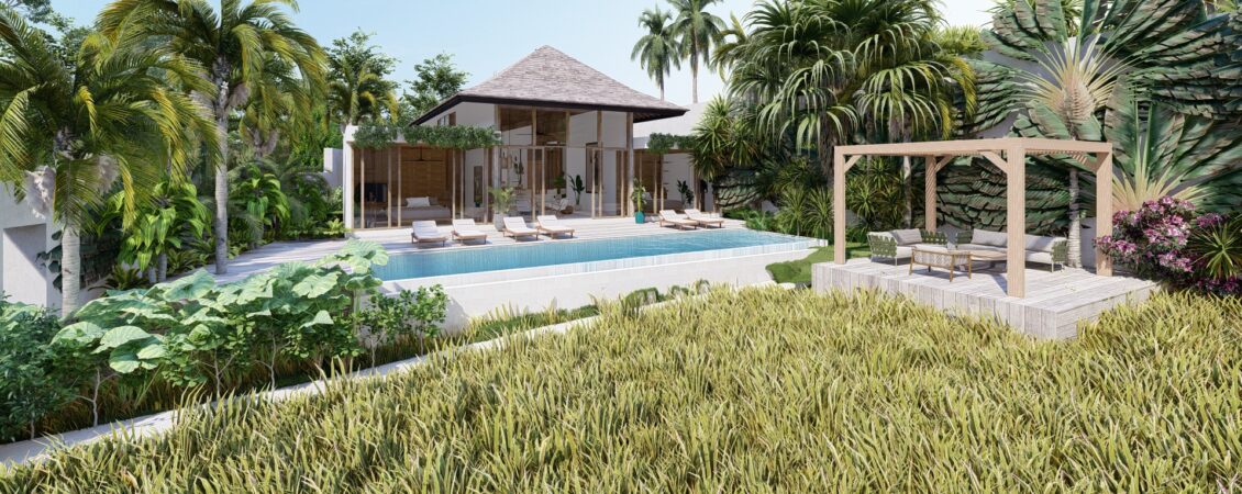 5 bedroom/2 pools/Sawa villa/ 13 ara/30% complete