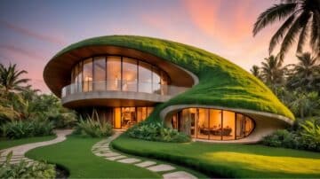 Siangan, Gianyar'da Yüksek Yaşam: Toplumu ve Doğayı Kucaklayan Modern İki Katlı Villa