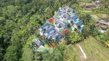 SOBRE PLAN Exclusiva villa moderna de 1 dormitorio con piscina | Ubud, Tegalalang