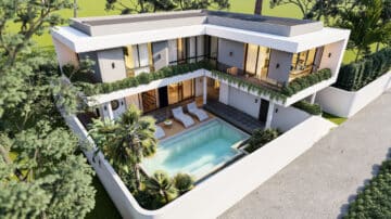 Villa in mediterrane stijl met 4 slaapkamers Kerobokan